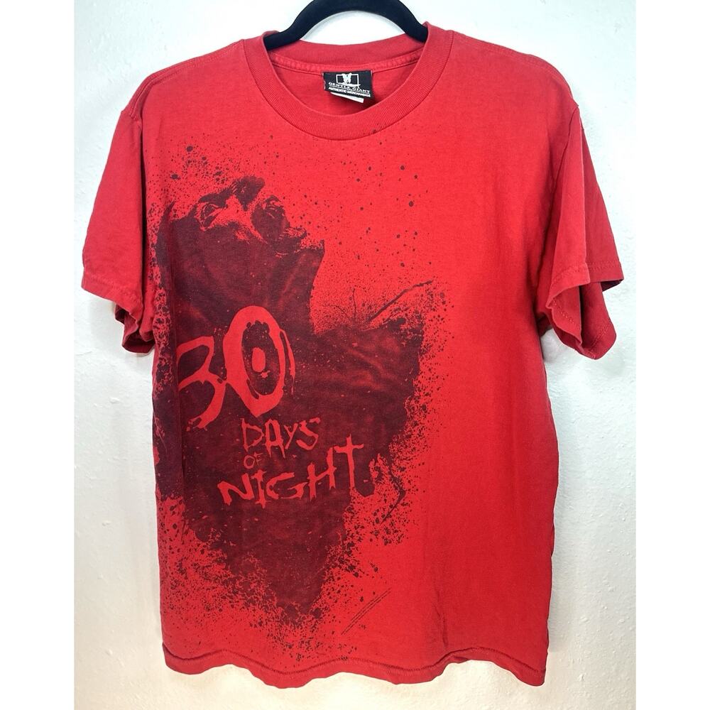 Vintage Horror 30 Days Of Night 2007 Movie Promo Graphic Tee Medium